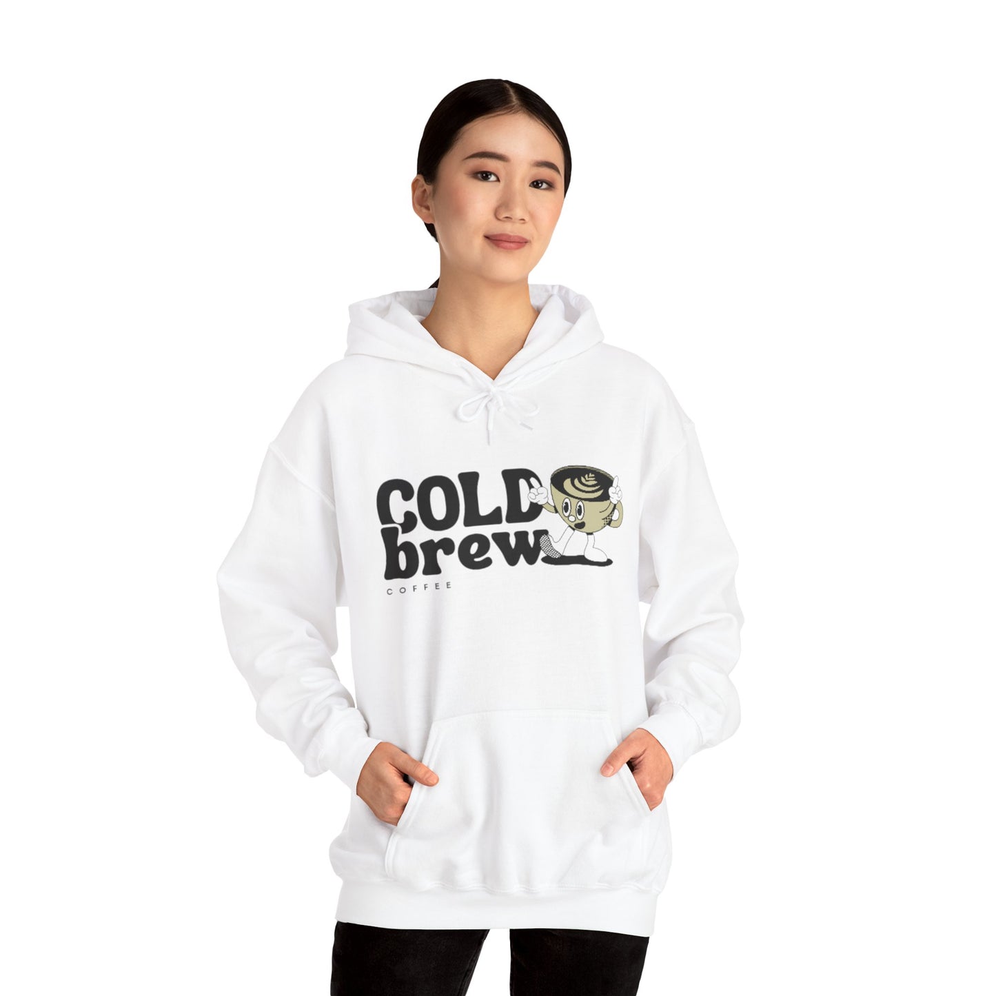 Funny Cold Brew Coffee Sweatshirt - Unisex Heavy Blend Hoodie