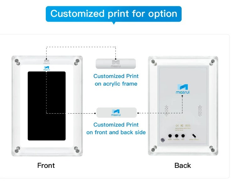 5 inch HD 1080p Digital Photo Frame Advertising Machine Video/Picture Display Player_7