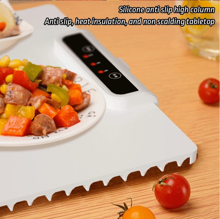 Electric Warming Tray Warm Plate Adjustable Temperature 60℃-100℃ 240W Keep Food Hot Constant Mat_3