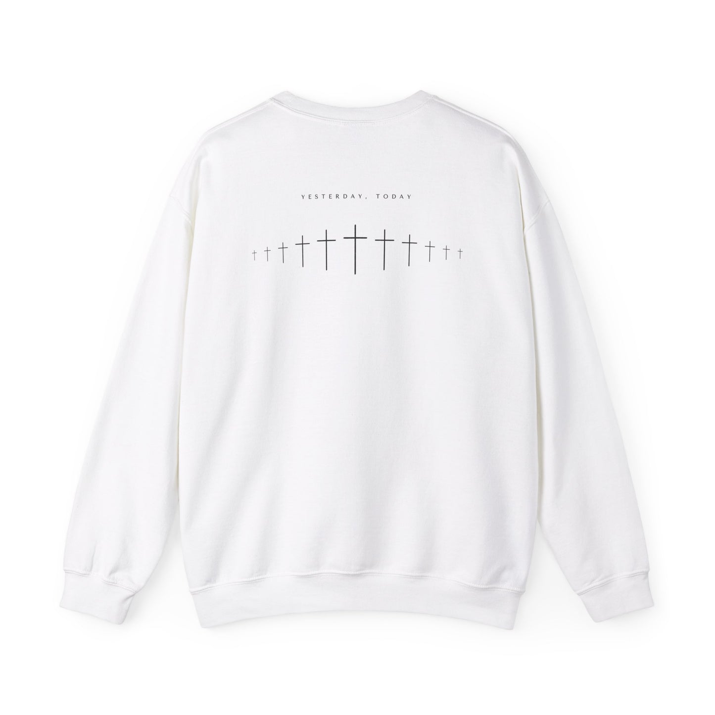 Faith-Inspired Unisex Crewneck Sweatshirt - 'The Cross Is The Reason' Design