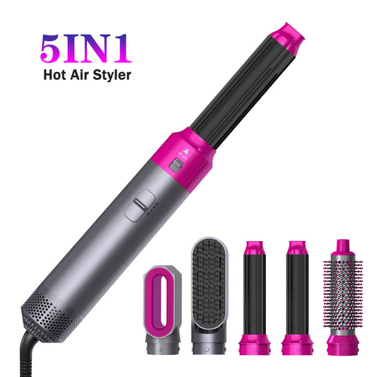 5 in 1 Hair Styler Professional Hair Dryer Brush Blow Dryer Air Wrap Hot Air Brush